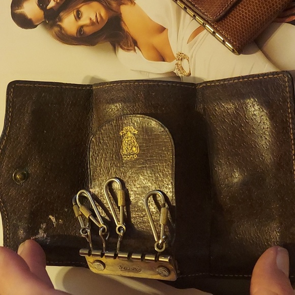 Awesome Gucci key holders, late 70's to early 80's, vintage, FVC! - Picture 2 of 6